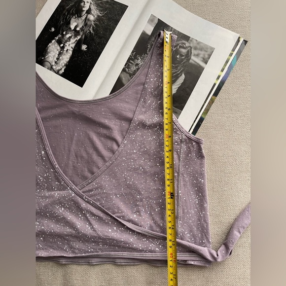 Lululemon Its A Tie Tank In Splatter Dye Dusty Dawn Size 6 - Picture 9 of 11